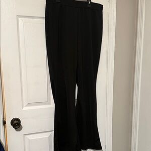 SHEIN Elegant Black Flare Pants